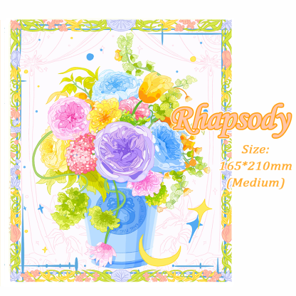 Blossom Vignette DIY 3D Scene Stickers Collection - 6 Cute Miniature Scenes