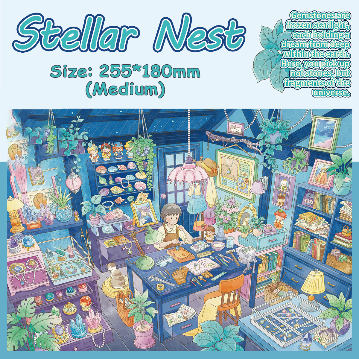 Sunny Daily DIY 3D Scene Stickers Collection - 4 Cute Miniature Scenes