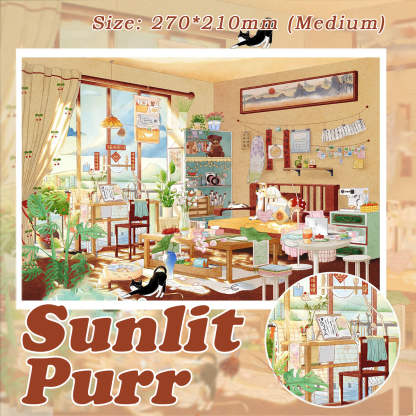 My Daydream DIY 3D Scene Stickers Collection - 5 Cute Miniature Scenes