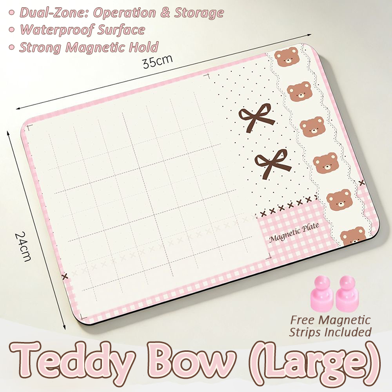 Magnetic Plate – 6 Styles for Tweezer Storage
