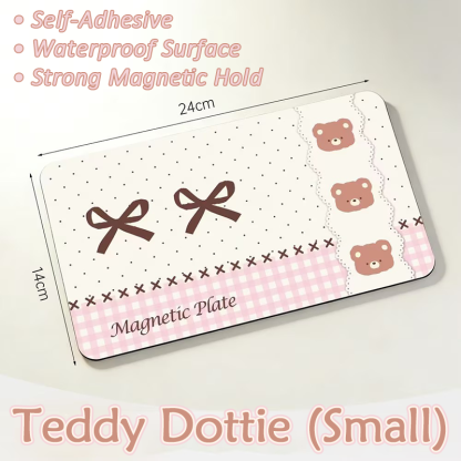 Magnetic Plate – 6 Styles for Tweezer Storage