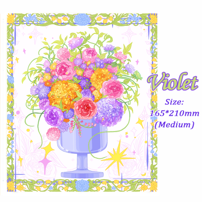 Blossom Vignette DIY 3D Scene Stickers Collection - 6 Cute Miniature Scenes