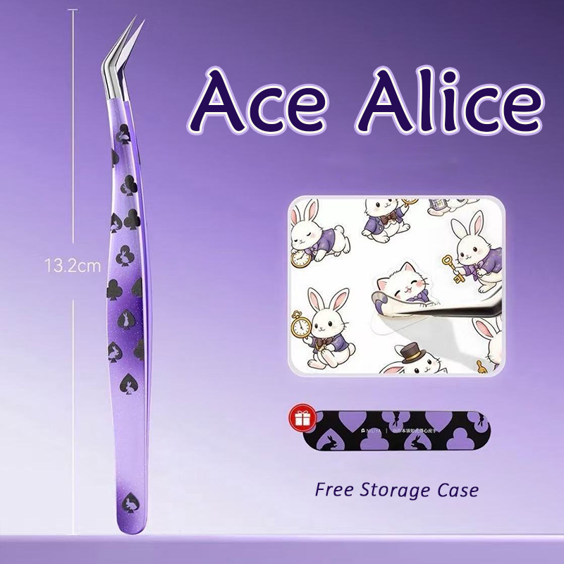 (Tweezer) Purple Whimsy - Premium Coloful Tweezers  (only for 18+)