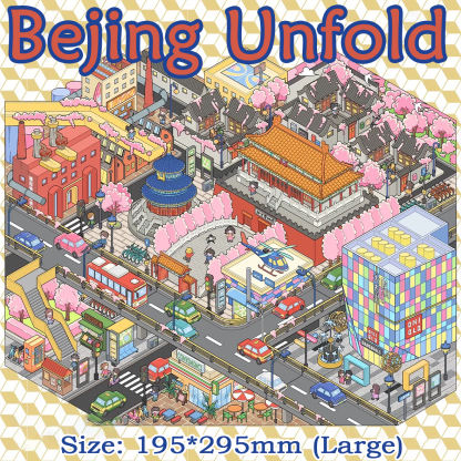 Paper Metros DIY 3D Sticker Collection - 2 Cute Miniature Scenes