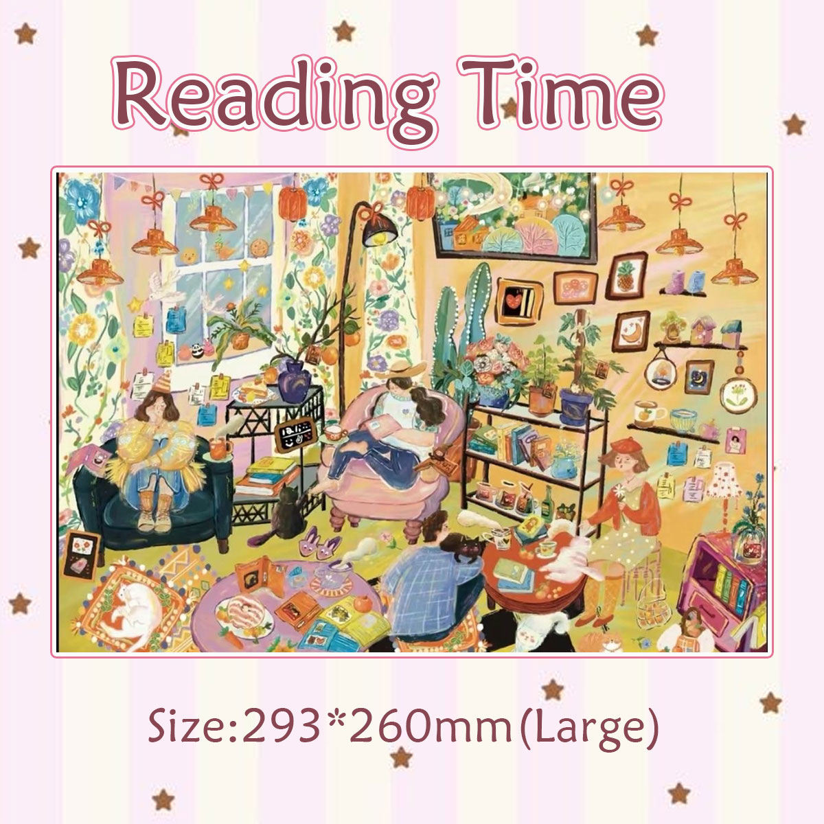 Cozy Break DIY 3D Scene Stickers Collection - 2 Cute Miniature Scenes