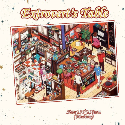My Nook 2.0 DIY 3D Stickers Collection - 2 Miniature Scenes (with guidelines)