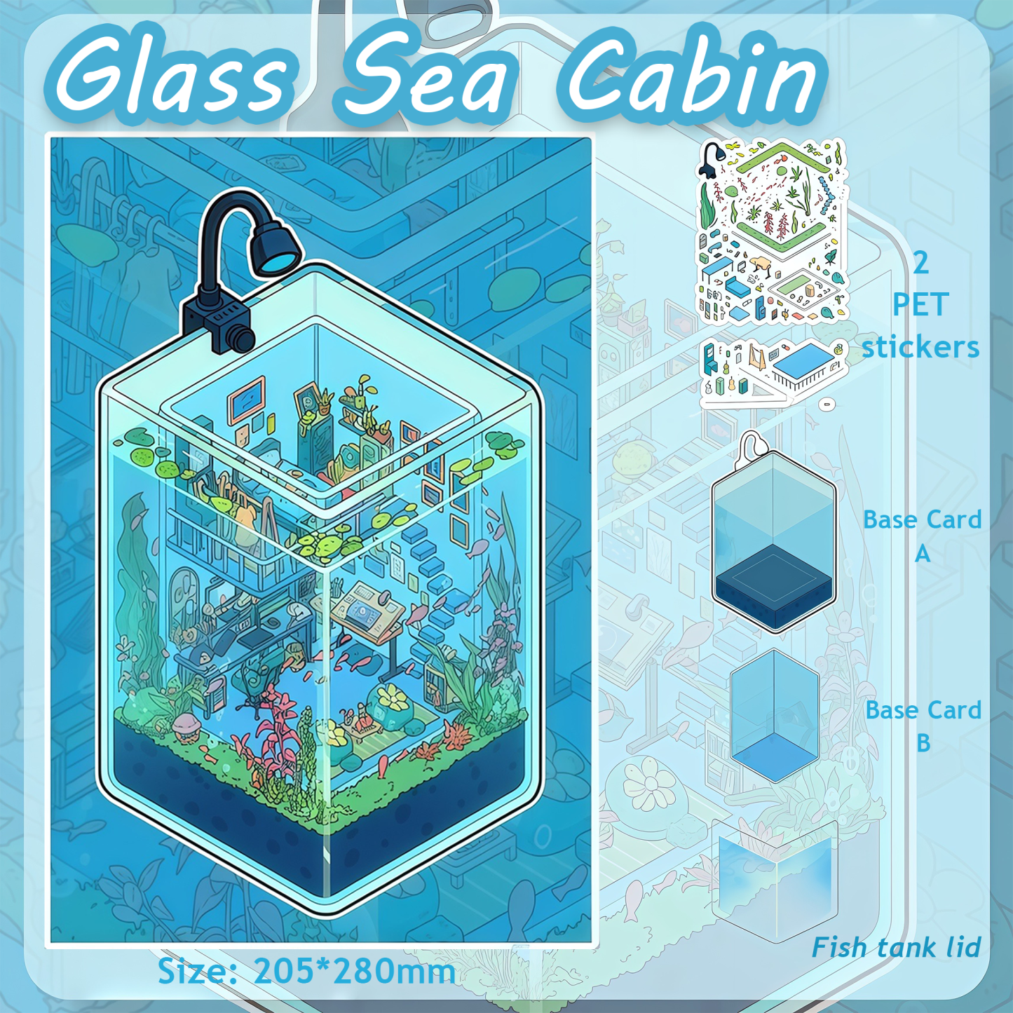 Nature Nests Series DIY 3D Sticker Collection -2 Cute Miniature Scenes