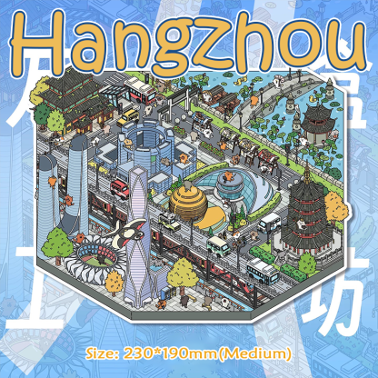 Urban Purr DIY 3D Scene Stickers - 2 Cute Miniature Scenes