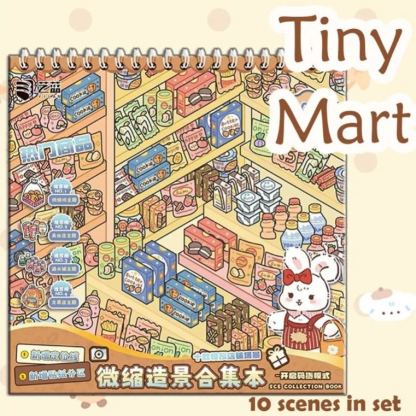 Little Creation Books DIY 3D Scene Stickers - 2 Cute Miniature Scenes