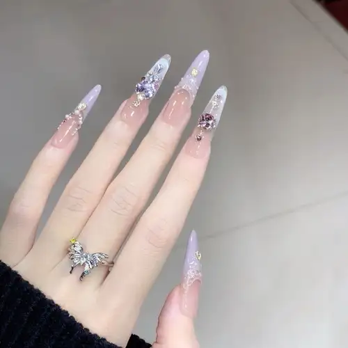 Purple Nails