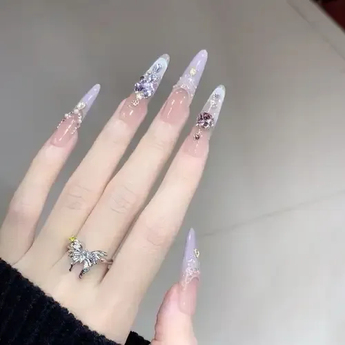 Purple Nails