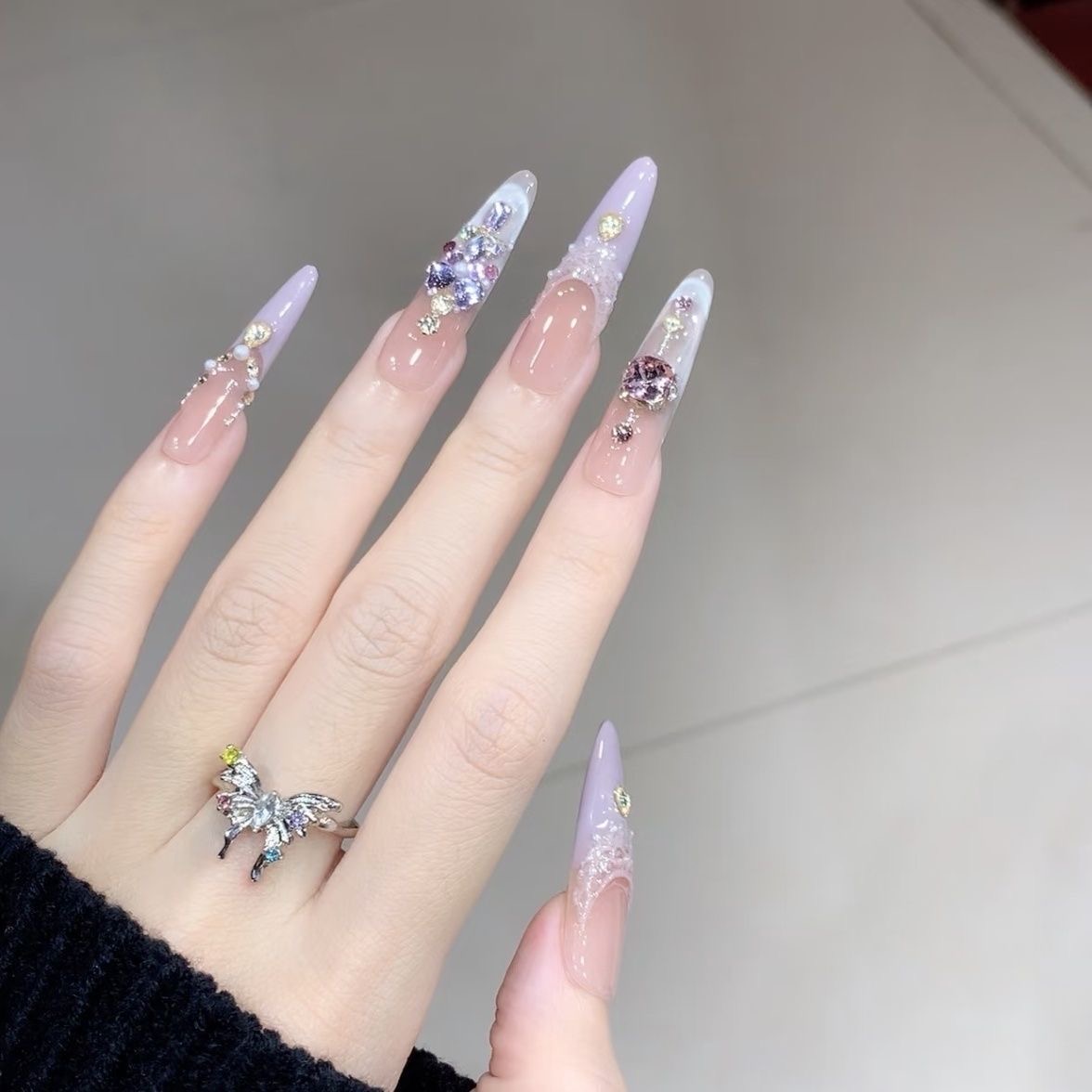 Purple Nails
