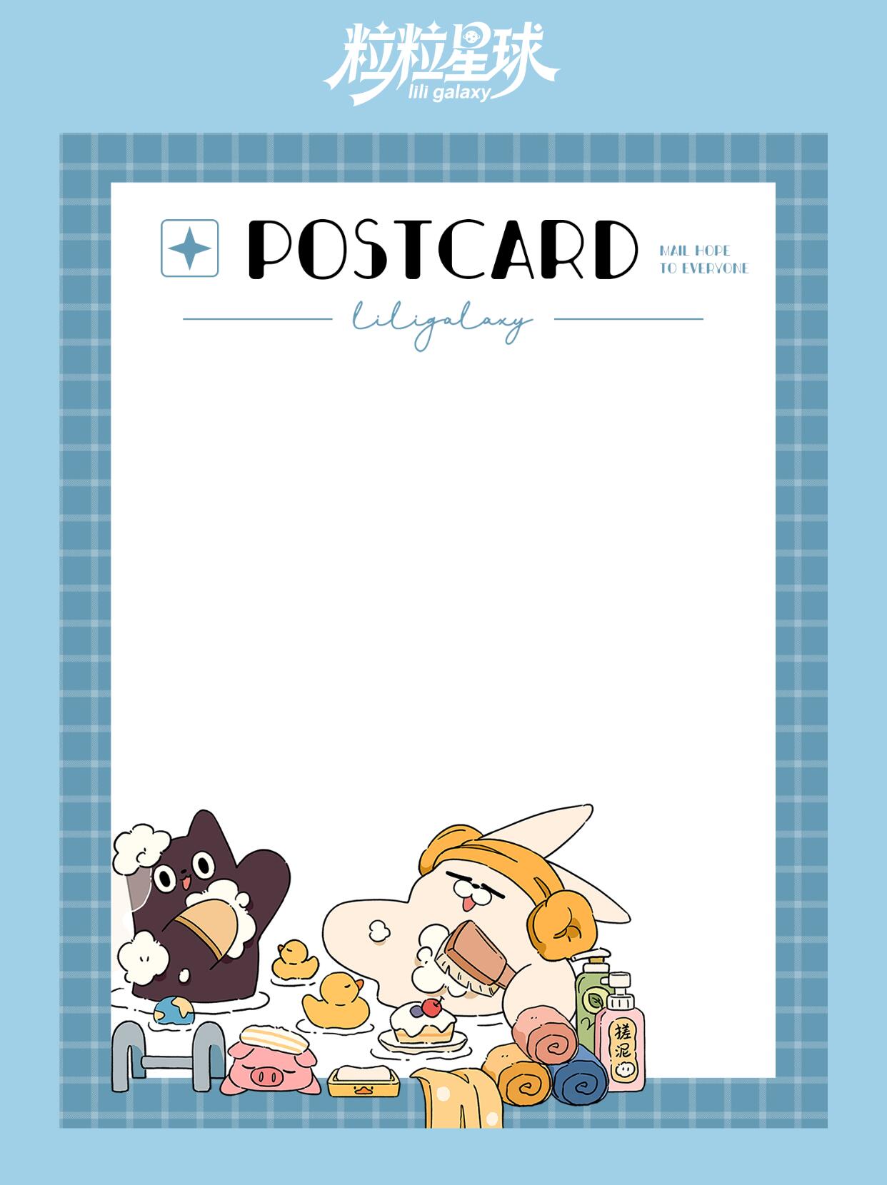 Cartoon Life DIY 3D Scene Stickers Collection & Postcards - 2 Cute Miniature Scenes