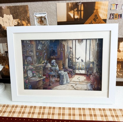 Magnetic Picture Frame Suitable for Sticker Display 