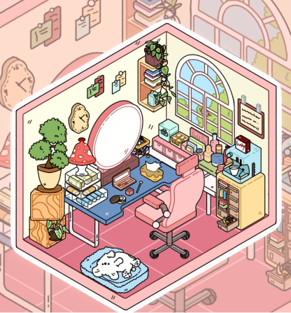 South Window Nap 3D Sticker Collection - 3 Cute Miniature Scenes