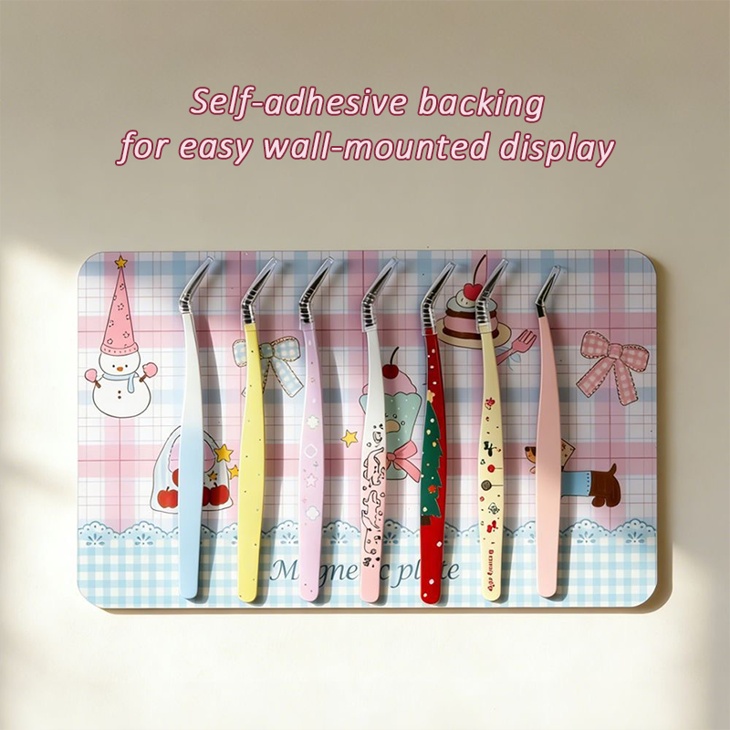 Magnetic Plate – 6 Styles for Tweezer Storage