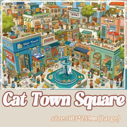 Sweet Dream DIY 3D Sticker Collection -3 Cute Miniature Scenes