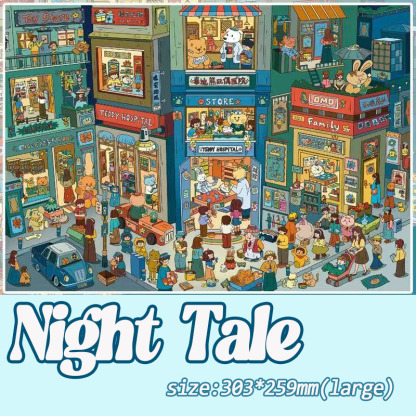 Sweet Dream DIY 3D Sticker Collection -3 Cute Miniature Scenes