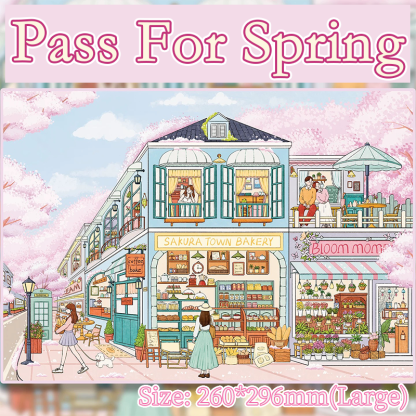 Spring & Splendor DIY 3D Sticker Collection - 2 Cute Miniature Scene