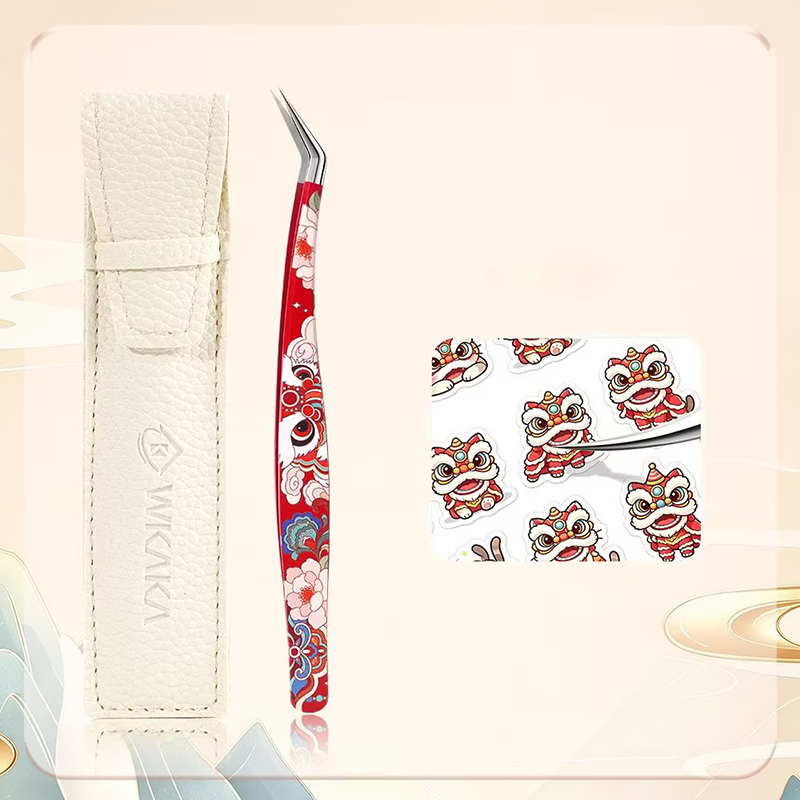 (Limited Edition) Lucky Lion - Premium Coloful Tweezers (only for 18+)
