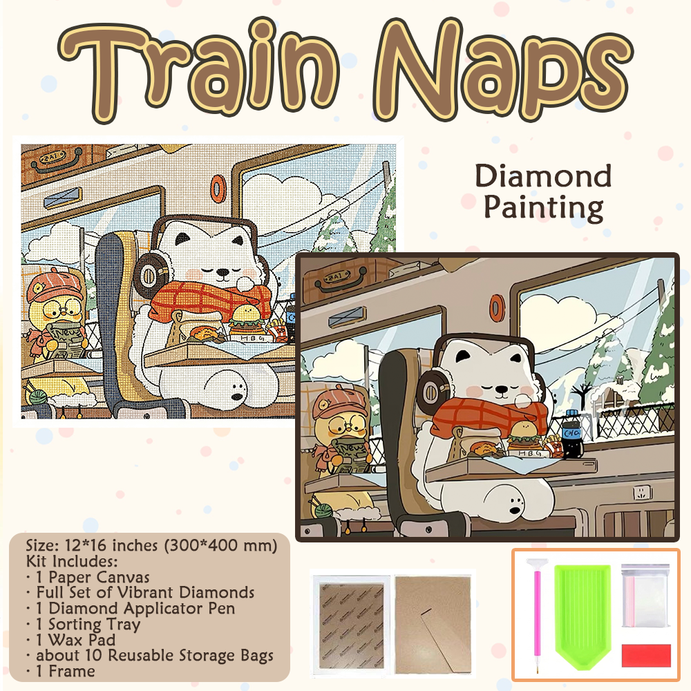 Paw Pals DIY Diamond Painting Art  - 4 Scenes