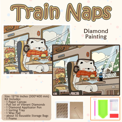 Paw Pals DIY Diamond Painting Art  - 4 Scenes