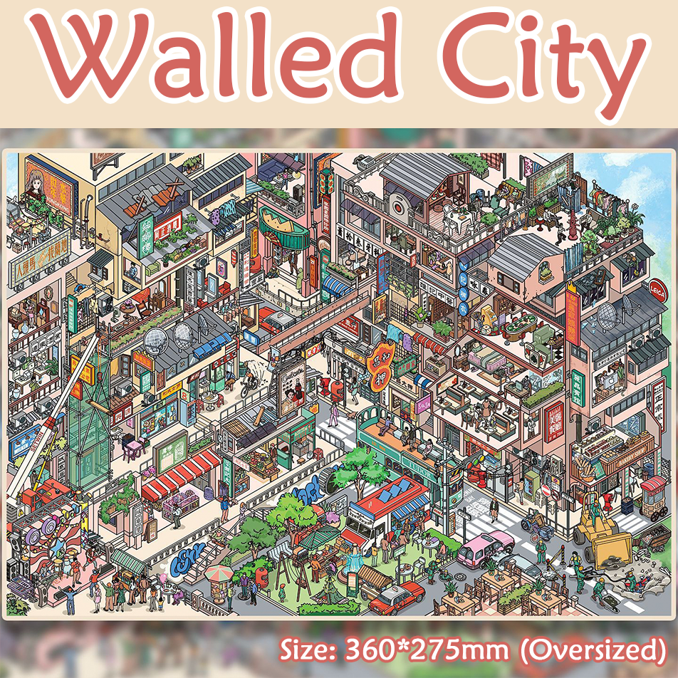 OMG DIY 3D Sticker Collection - 3 Cute Miniature Scene