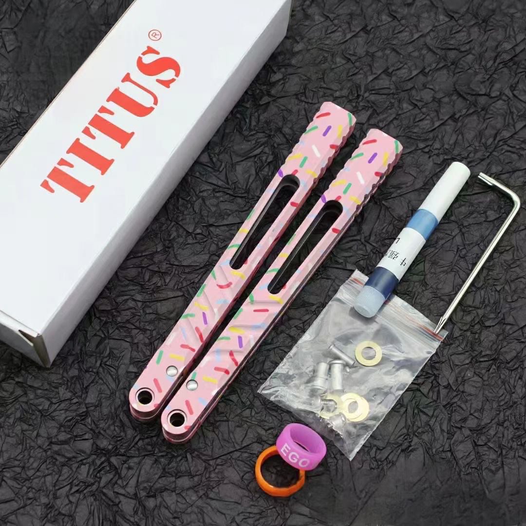 Titus BRS Channel Alpha Beast (CHAB) Balisong Clone-kolisong