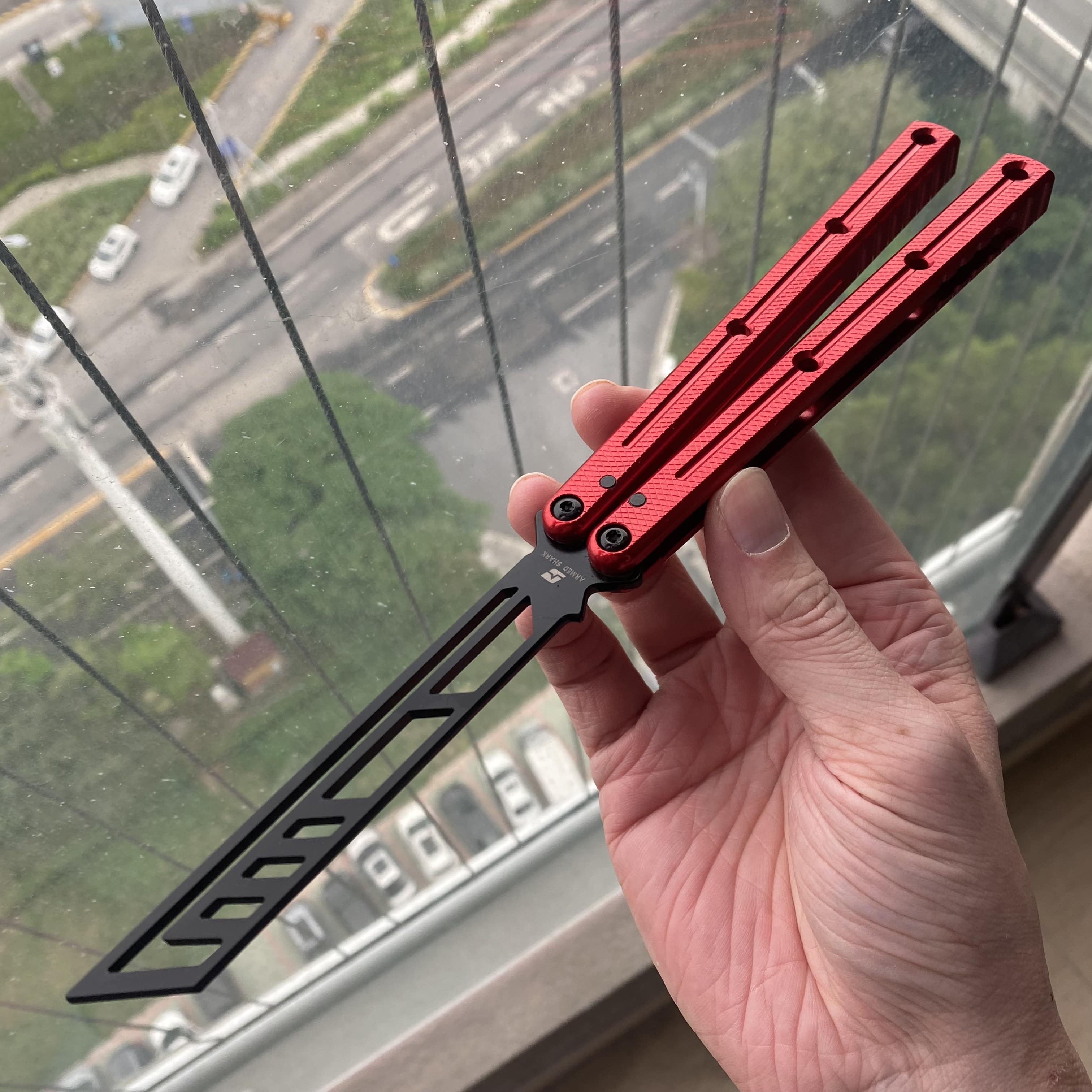 Armed Shark Krake Raken (Kraken) V3 Balisong Clone