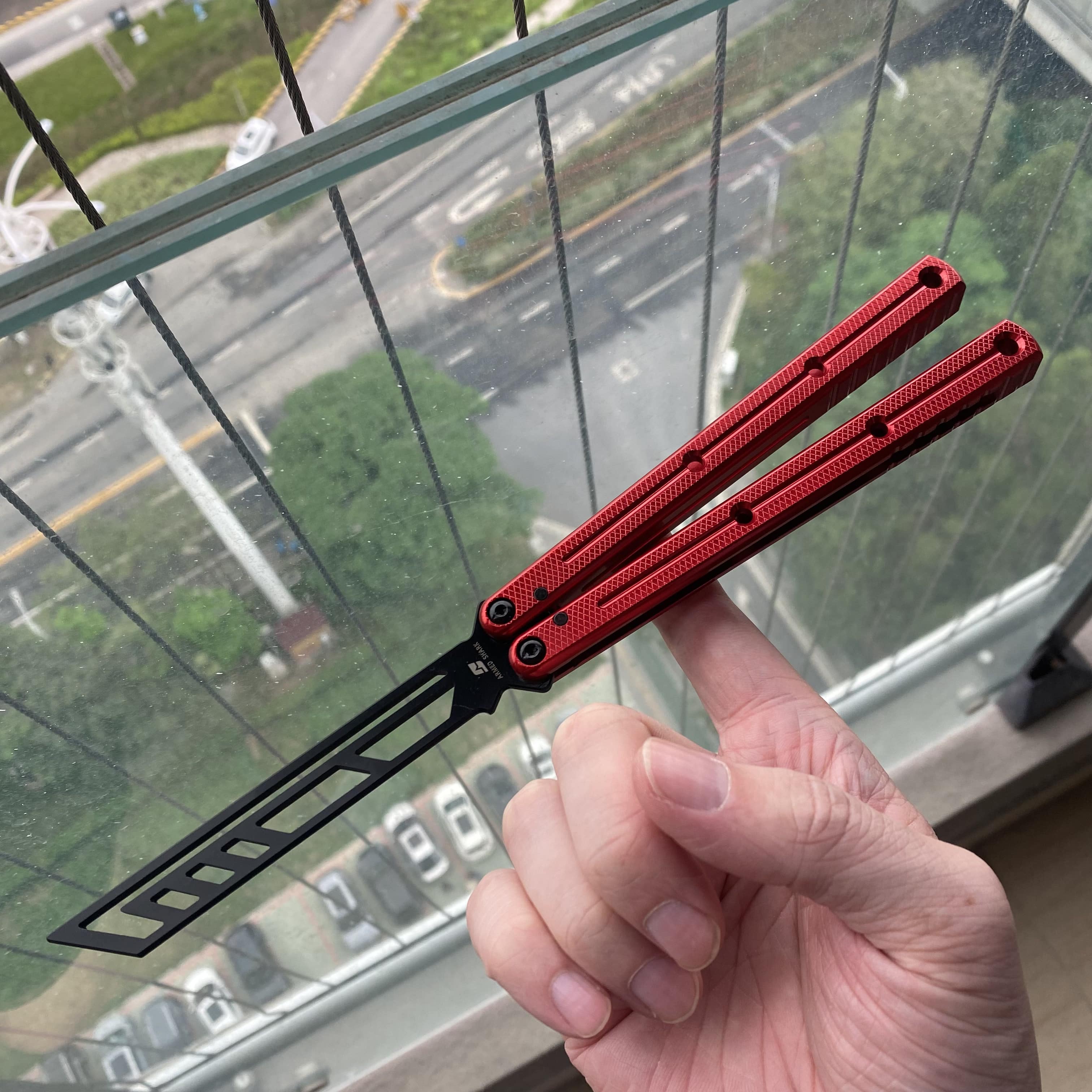 Armed Shark Krake Raken (Kraken) V3 Balisong Clone