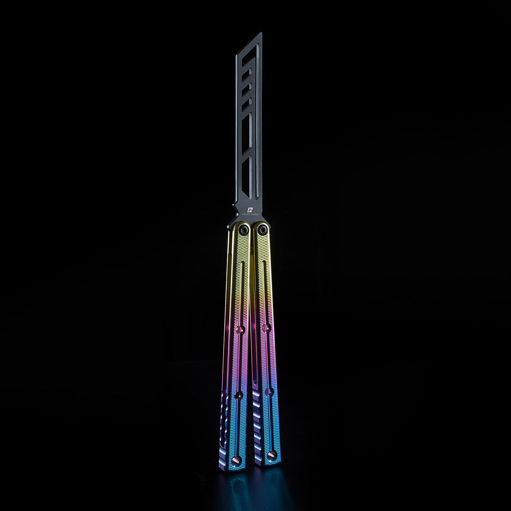 Armed Shark Titanium Krake Raken (Kraken) V3 Balisong Clone