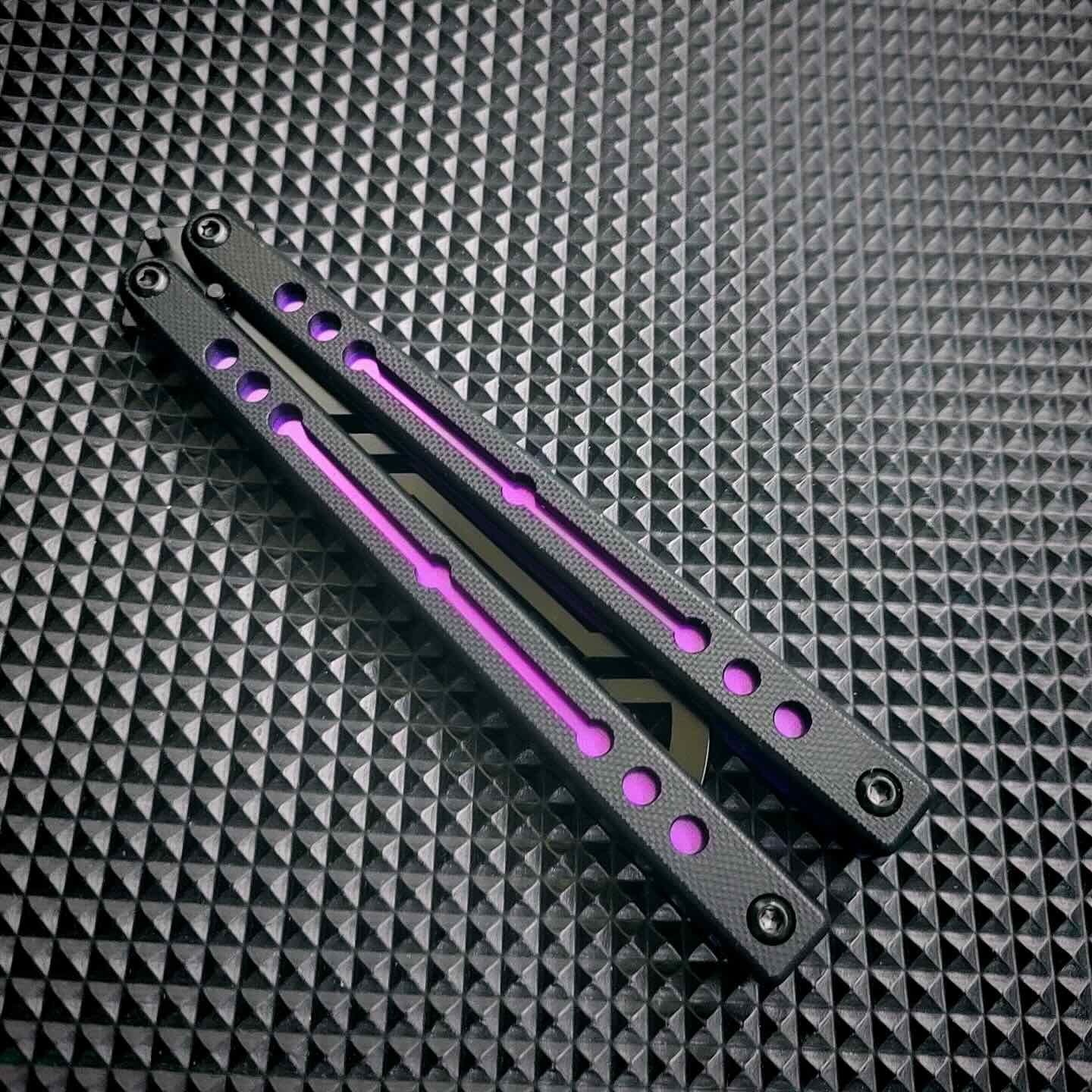 Squid Industries ノーチラス クローン Baliplus TheOne Nautilus Balisong Clone-kolisong