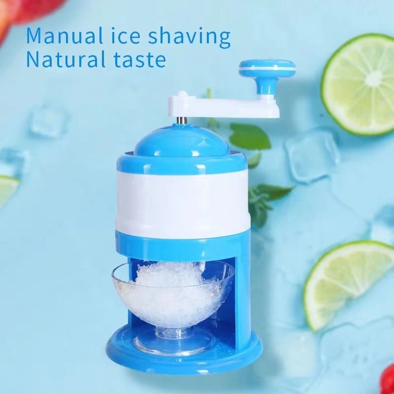 New mini hand ice crusher home ice shaving machine hand ice crusher DIY mini soft ice grinder