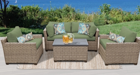5 Piece Outdoor Wicker Patio Furniture Set！！DISCOUNT🔥Free Shipping To (US Only)