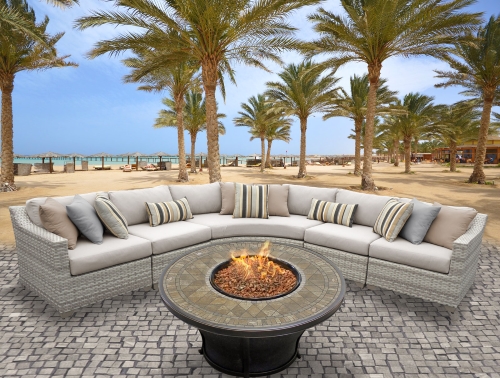 6 Piece Outdoor Wicker Patio Furniture Set！！DISCOUNT🔥Free Shipping To (US Only)