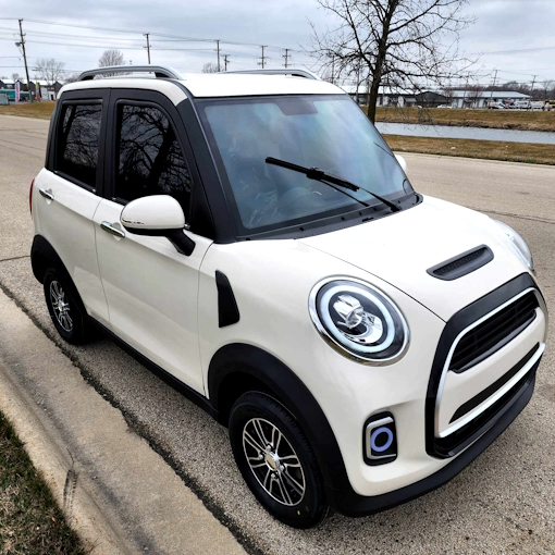 [Copy][Copy]Small Electric 4 Door Mini Car！！DISCOUNT🔥Free Shipping To (US Only)
