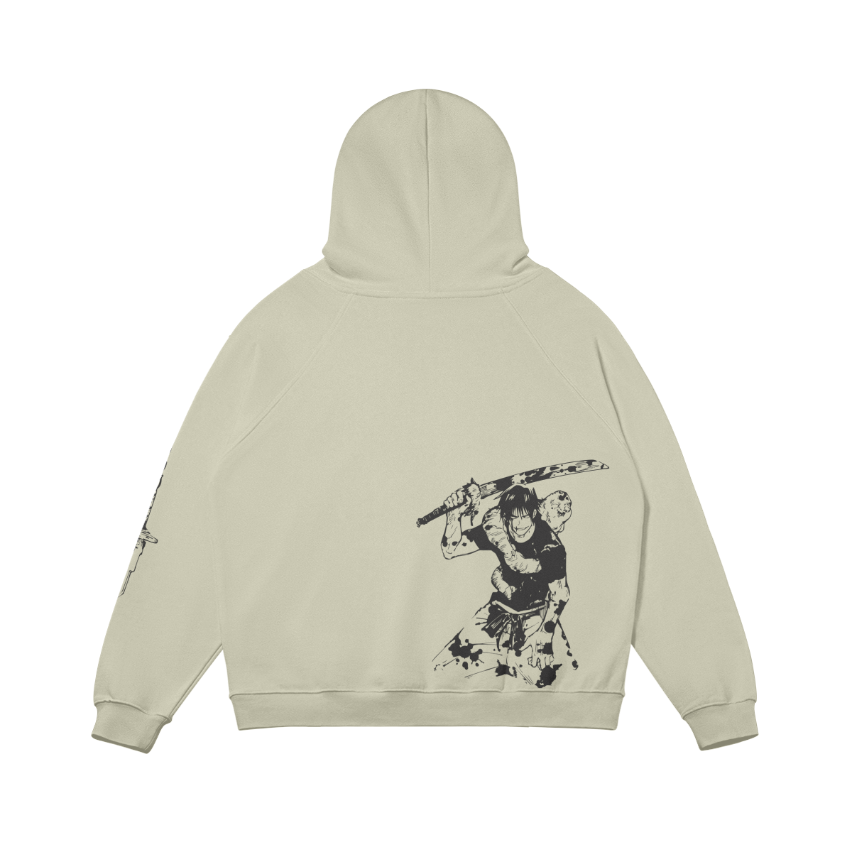 'Overwhelming Intensity' Toji Heavyweight Oversized Hoodie