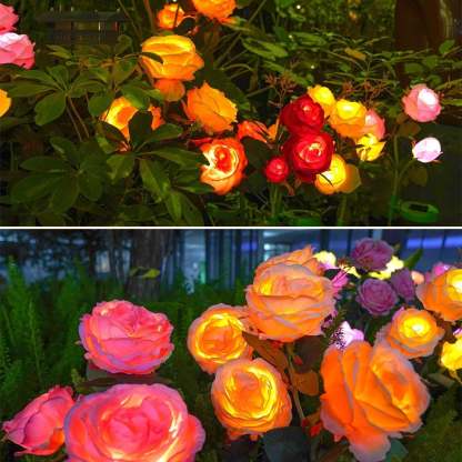 Solar Flower Stake Lights