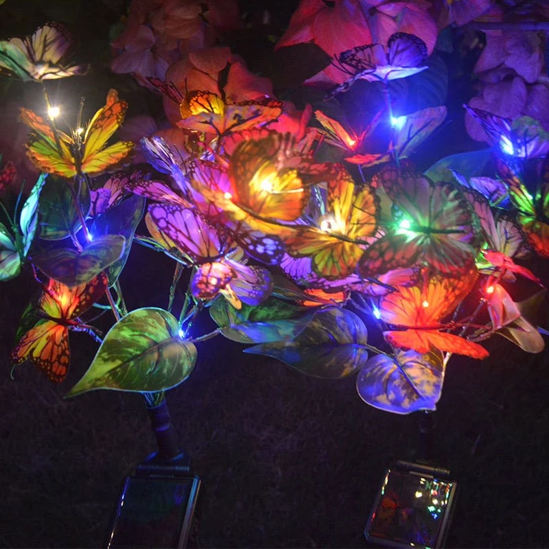 Led Solar Butterfly Stake Lights
