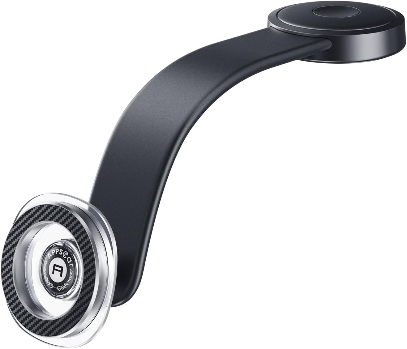 Magsafe Car Mount Rotatable Dashboard Magnetic Phone Holder for Car Magnet Car Mount for Cell Phone Compatible with iPhone 15 14 13 12 Bendable Memory Alloy for Windshield Rearview Mirror