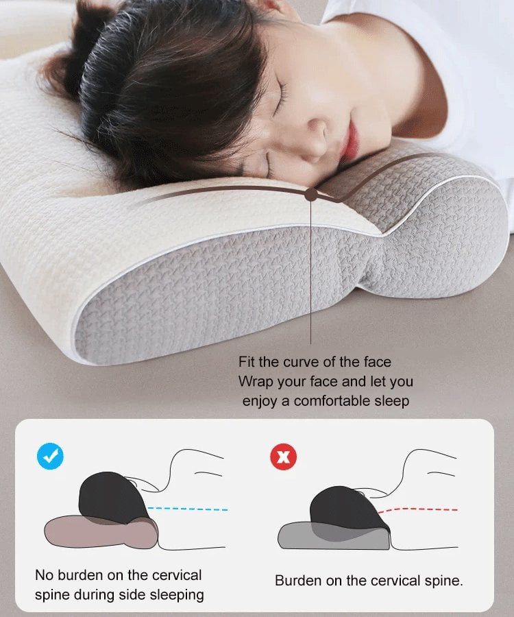 🔥Black Friday Sale🔥Sleep Enhancing Cervical Support Comfort Goose Down Pillow