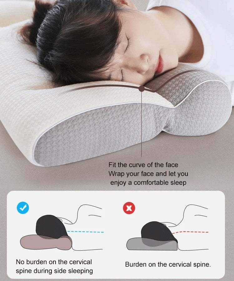 🔥Black Friday Sale🔥Sleep Enhancing Cervical Support Comfort Goose Down Pillow
