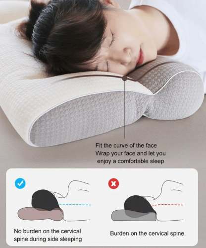 🔥Black Friday Sale🔥Sleep Enhancing Cervical Support Comfort Goose Down Pillow