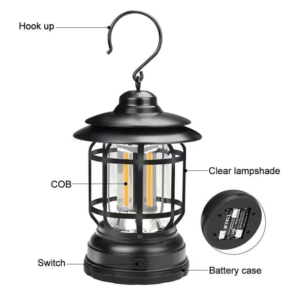 🔥2023 Promotion-Portable Retro Camping Lamp🔥