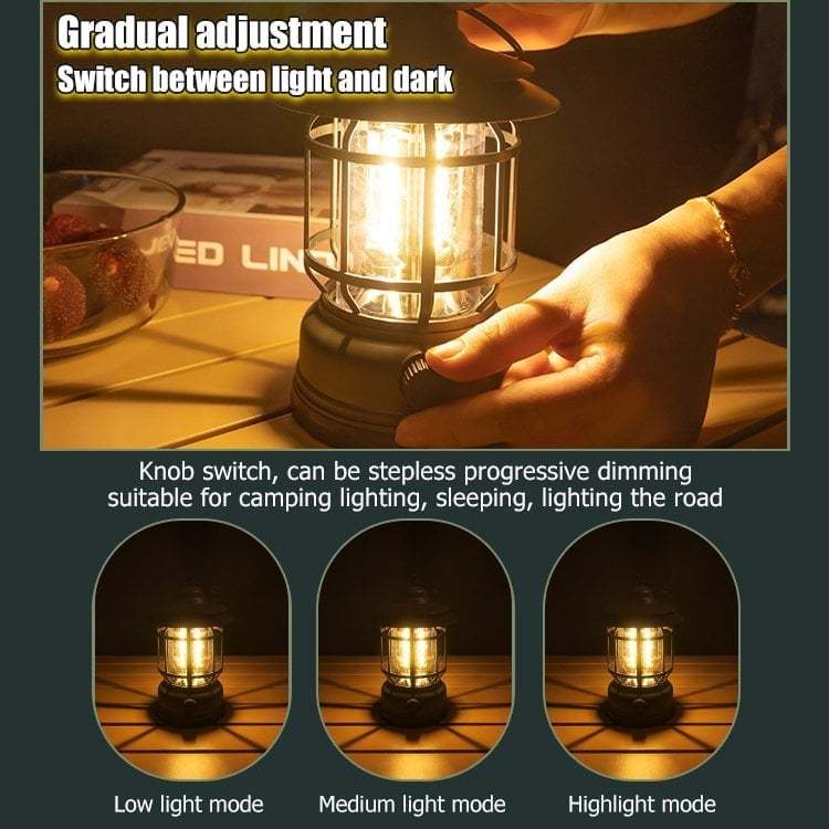 🔥2023 Promotion-Portable Retro Camping Lamp🔥