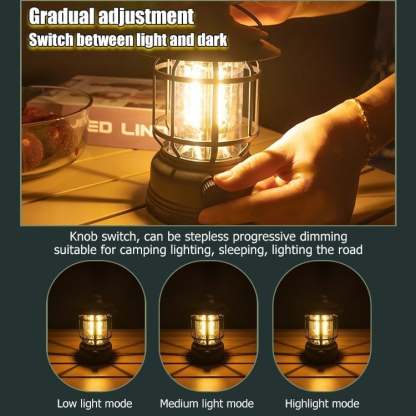 🔥2023 Promotion-Portable Retro Camping Lamp🔥