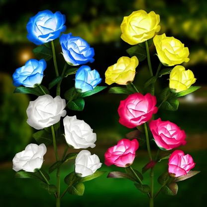 Solar Flower Stake Lights