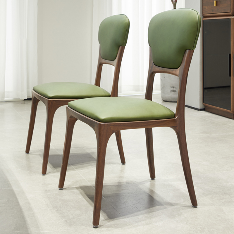 Ambor Minimalist Nordic Modern Solid Wood Dining Chair-Afurnitek