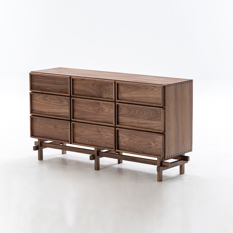 Aristo Contemporary Modern Wooden Storage Drawer Cabinet-Afurnitek