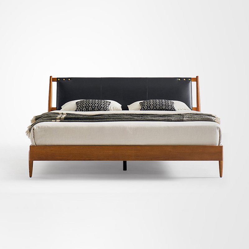 Svenos Modern Bedroom Furniture Sets Boxwood Bed Frame with Nightstand